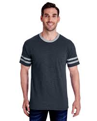 Jerzees 602mr Mens Tri Blend Varsity Ringer T Shirt