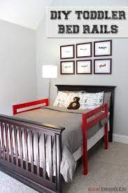 Here we have everything you need. Diy Toddler Bed Rail Free Plans Built For Under 15 Diy Toddler Bed Bed Rails For Toddlers Toddler Boys Room