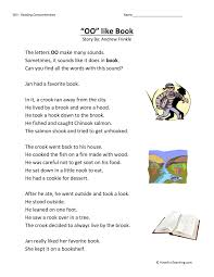 oo like book reading comprehension worksheet have fun teaching