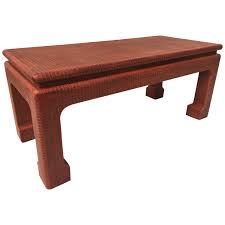 We did not find results for: Midcentury Karl Springer Style Lacquered Grass Cloth Coffee Table For Sale At 1stdibs