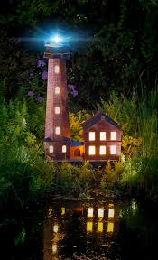 Leuchtfeuer Selbst De Gartengestaltung Garten Deko Turm