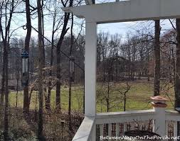Bird Feeder Hangers For Decks Install A Long Swing Arm Hook For Hanging Plants Or Bird Feeders Hanging Plants Bird Feeders Backyard