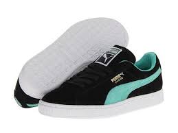 Black And Green Sneakers Puma Suede Classic Puma Suede Womens Sneakers Sneakers Black
