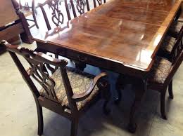View all items from art, traditional furnishings, décor & more sale. Lot Henredon Dining Table Eight Chairs
