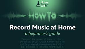How To Record Music At Home A Beginner S Guide Infographic Home Recording Lab