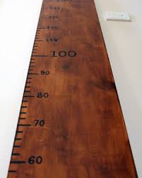 how to make an old school ruler growth chart sheknows