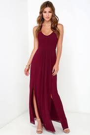 Burgundy Wedding Summer Maxi Dresses Burgundy Maxi Dress Maxi Dress Cute Dresses