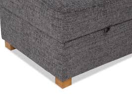 Easy returns in store and online. Grey Fabric Storage Footstool Baltimore Ez Living Furniture