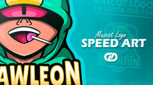 Recreating brawl stars logo as a 3d. Speed Art Brawl Stars Leon Mascot Logo On Sale 25 Gonadesign Youtube