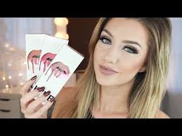 Proposal kit is well suited for tough times like these. Kylie Lip Kit Maliboo Ginger Kristen Swatches Summer Shades Jazzi Filipek Youtube