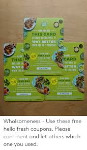 They will save you more. 25 Best Memes About Hellofresh Com Hellofresh Com Memes