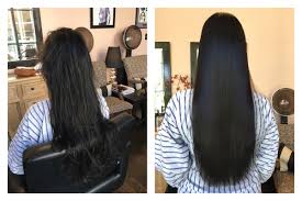 A keratin treatment is actually a hair straightening treatment that can really cut down on frizz and curls. Brazilian Blowout Keratin Treatments Mj Hair Designs