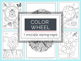Farming coloring pages for kids. Color Wheel Coloring Pages The Kitchen Table Classroom