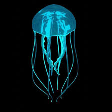 Jellyfish Glowing 3d Model In 2020 3d Model Jellyfish Low Poly 3d Models
