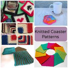 Make sure you check out our knitting patterns for more free projects and our tutorials on how to knit if you're a newbie! 7 Knitted Coasters For Tabletop Protection Decor