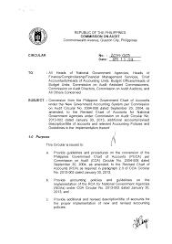 Check spelling or type a new query. Coa Circular No 2014 003