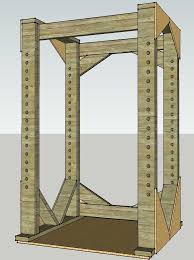 Load Bearing Capacity Of 2x6 S For Diy Lifting Cage Home Improvement Stack Exchange