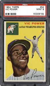 1954 Topps Vic Power