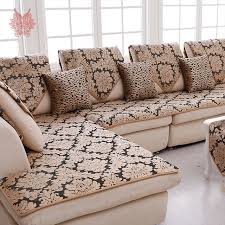 Black And Gold Couch Covers Europe Black Gold Floral Jacquard Terry Cloth Sofa Cover Plush Sectional Slipcovers Furniture Couch Covers Capa S Latest Sofa Designs Diy Sofa Cover Sofa Cloth