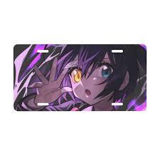 Amazon.com: Rikka Takanashi Anime License Plate 6 x 12 Inch Aluminum Metal  Car Plate Aluminum Novelty Tag Home Plate : Automotive
