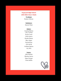 Sequoyah Cheerleaders님의 프로필