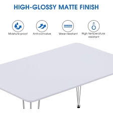 Maybe you would like to learn more about one of these? Modern Wood White Dining Table For 4 6 Kitchen Table Overstock 32613915