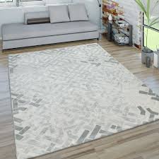 Teppiche in weiß online kaufen ist ganz einfach bei deinteppich. Kurzflor Teppich Labyrinth Design Grau Teppichcenter24