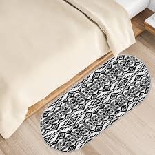 Amazon.com: Classcial Ethnic Pattern Memory Foam Bathroom Rug Runner Soft  Cozy Bath Rug Water Absorbent Non-Slip Bathroom Mat Thick Velvet Shower Mat  ...