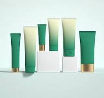 Coloured oval lotion hand cream squeezes soft lotion tubes