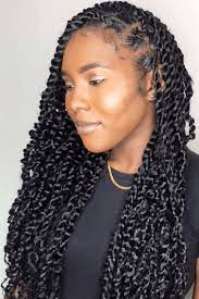 50 Stunning Passion Twists Hairstyles Curly Girl Swag Twist Hairstyles Twist Braid Hairstyles Braided Hairstyles For Black Women