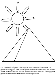 Pyramid coloring pages for kids online. Pyramid Egypt Coloring Pages Coloring Page Book For Kids