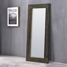 Diy full length mirror with hidden storage addicted 2. Zhowi Floor Mirror Full Length Rustic Wood Frame Body Full Size Large Leaning Wall Mounted Rectangle Farmhouse Decorative Wall Hanging Bedroom Living Room Mirrors 58x24in Grey Mirrors Home Decor