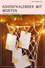 Adventskalender Mit Botschaft In 2020 Adventkalender Advent Adventskalender