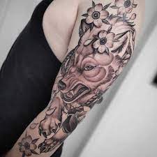 Due to the larger space available on the arm, wolf tattoo sleeves allow a great deal of symbolism and detail to be added within the design. Top 63 Best Japanese Wolf Tattoo Ideas 2021 Inspiration Guide