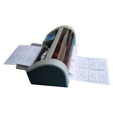 Cuts up to 360 cards per minute. Semi Automatic Business Name Card Cutting Machine 90x54mm Moon Machinery Equipment