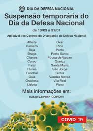 Durante o dia da defesa nacional são desenvolvidos um conjunto de atividades destinadas a sensibilizar os jovens para a importância da defesa nacional e para o papel e missão das forças armadas portuguesas. Dia Da Defesa Nacional Suspensao Temporaria Ate 31 De Julho De 2020 Uniao Das Freguesias De A Dos Cunhados E Maceira