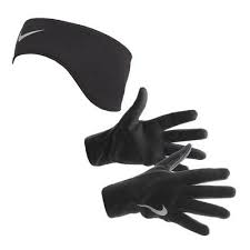 Nike Thermal Headband And Glove Women S Running Set Running Women Womens Gloves Running Headbands