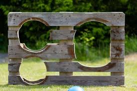 Eine Fussball Torwand Aus Paletten Selber Bauen Lillelutt Selber Bauen Bauen Mit Paletten Paletten