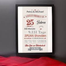 Glucklich Verheiratet Seit Bilderrahmen Zur Silberhochzeit Mit Namen Datum Silberhochzeit Silberhochzeit Geschenk Geschenkideen Silberhochzeit