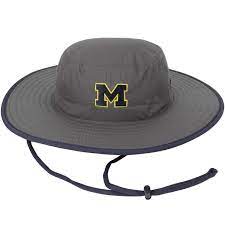Men S Top Of The World Charcoal Michigan Wolverines Chili Dip Boonie Bucket Hat Hats For Men Michigan Wolverines Wolverines