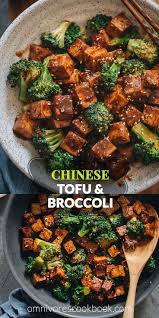 Tofu And Broccoli Stir Fry In 2020 Tofu Recipes Healthy Tofu Dishes Brocolli Recipes