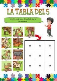 La Tabla Del 5 Language Spanish Grade Level 2º De Primaria 3º De Primaria School Subject Matematicas Main Content Las In 2020 Math For Kids Basic Math Interactive
