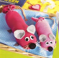 Susse Socken Maus Basteln Mit Kindern Maus Basteln Basteln Mit Socken Basteln Mit Kindern