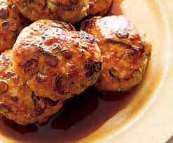 鶏つくねの照り焼き