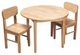From £79.20, john lewis & partners. Gift Mark Home Kids Natural Hardwood Round Table And Chair Set Finish Transitional Kids Tables And Chairs By Clickhere2shop