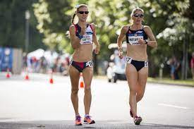 Racewalking doesn't require expensive equipment and nearly anyone can participate, from beginning exercisers to olympic athletes. Race Walking 101 Two Time Olympian Schools Us On Her Misunderstood Event Runner S World