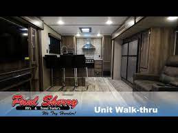 Rv with kitchen in back. Huge Rear Kitchen On This Travel Trailer 2019 Keystone Sprinter 320mls Youtube