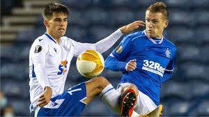 Ianis hagi (rangers) header from very close range to the top left corner following a set piece situation. Europa League Reaction As Rangers Beat Poznan To Continue 100 Group Start Live Bbc Sport