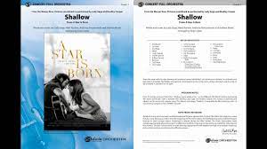 In fact, it's the fourth time the story has been told on film. Shallow From A Star Is Born Arr Victor Lopez Score Sound Youtube