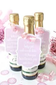 Champagne baby shower favor tags. Baby Shower Favor Ideas Swaddles N Bottles